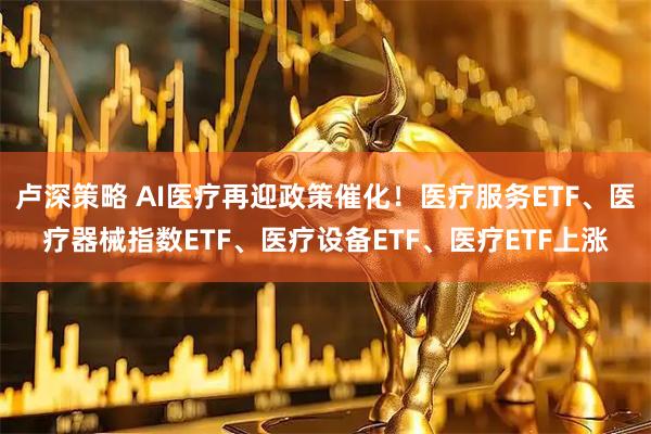 卢深策略 AI医疗再迎政策催化！医疗服务ETF、医疗器械指数ETF、医疗设备ETF、医疗ETF上涨
